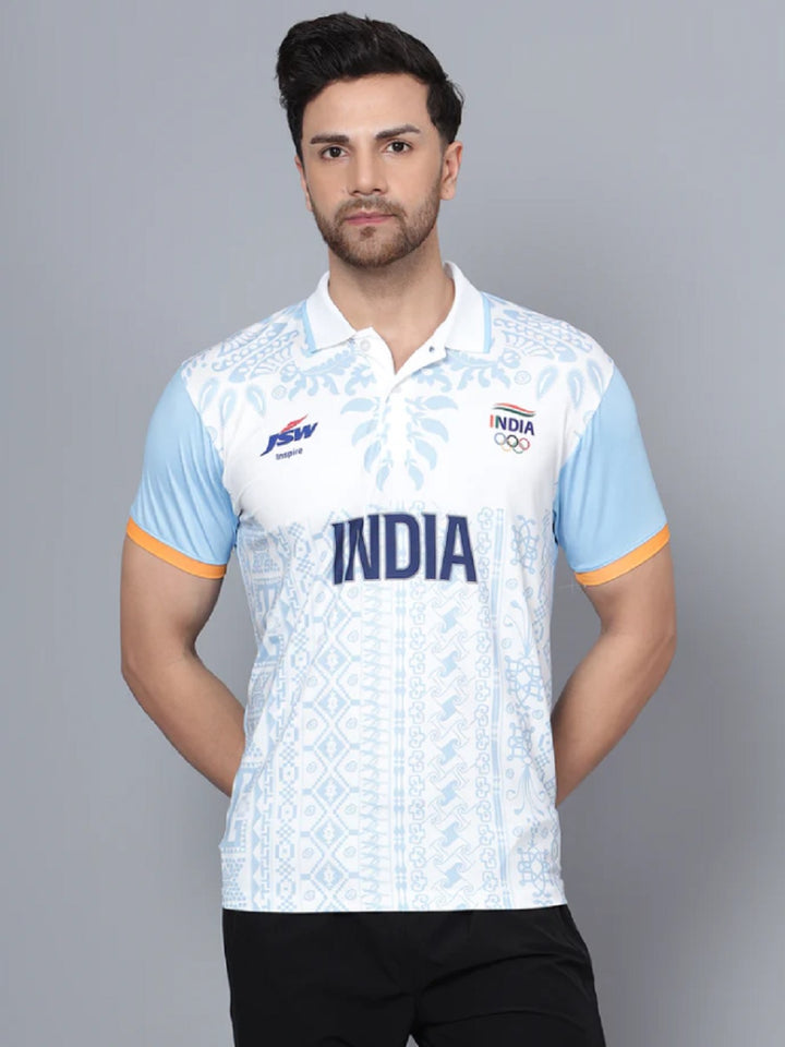 JSW Inspire Asian Games 23 Performance Wear Polo