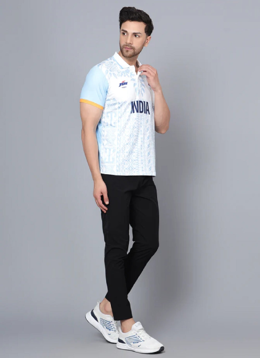 JSW Inspire Asian Games 23 Performance Wear Polo