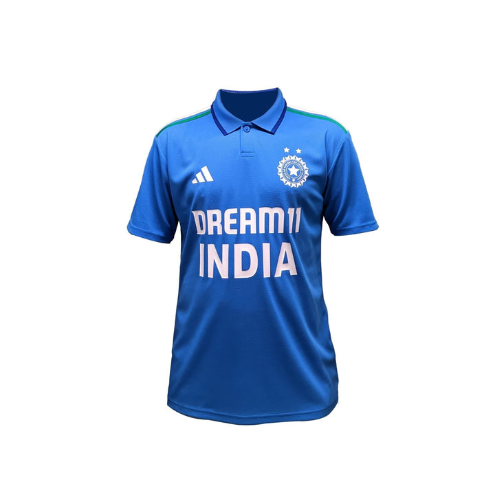 adidas Cricket MENS ODI Fan Jersey True Blue Champions Trophy 2025 - Jersey - KA2262 - XS