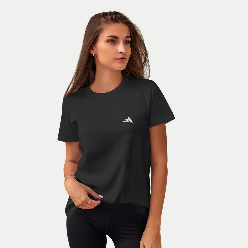 Adidas Female Adult Lifestyle Regular fit T-Shirt Polyester for All Season - T-Shirt - KA7723 - S