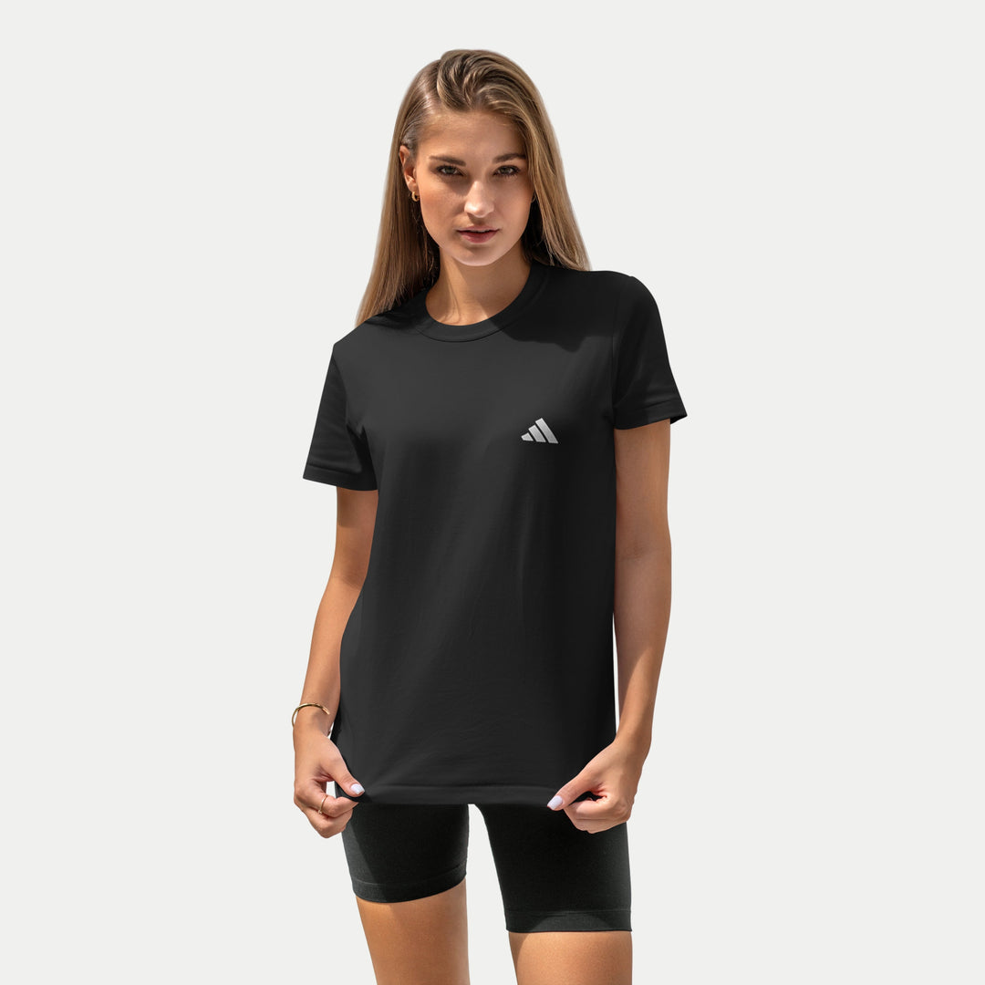 Adidas Female Adult Lifestyle Regular fit T-Shirt Polyester for All Season - T-Shirt - KA7723 - S