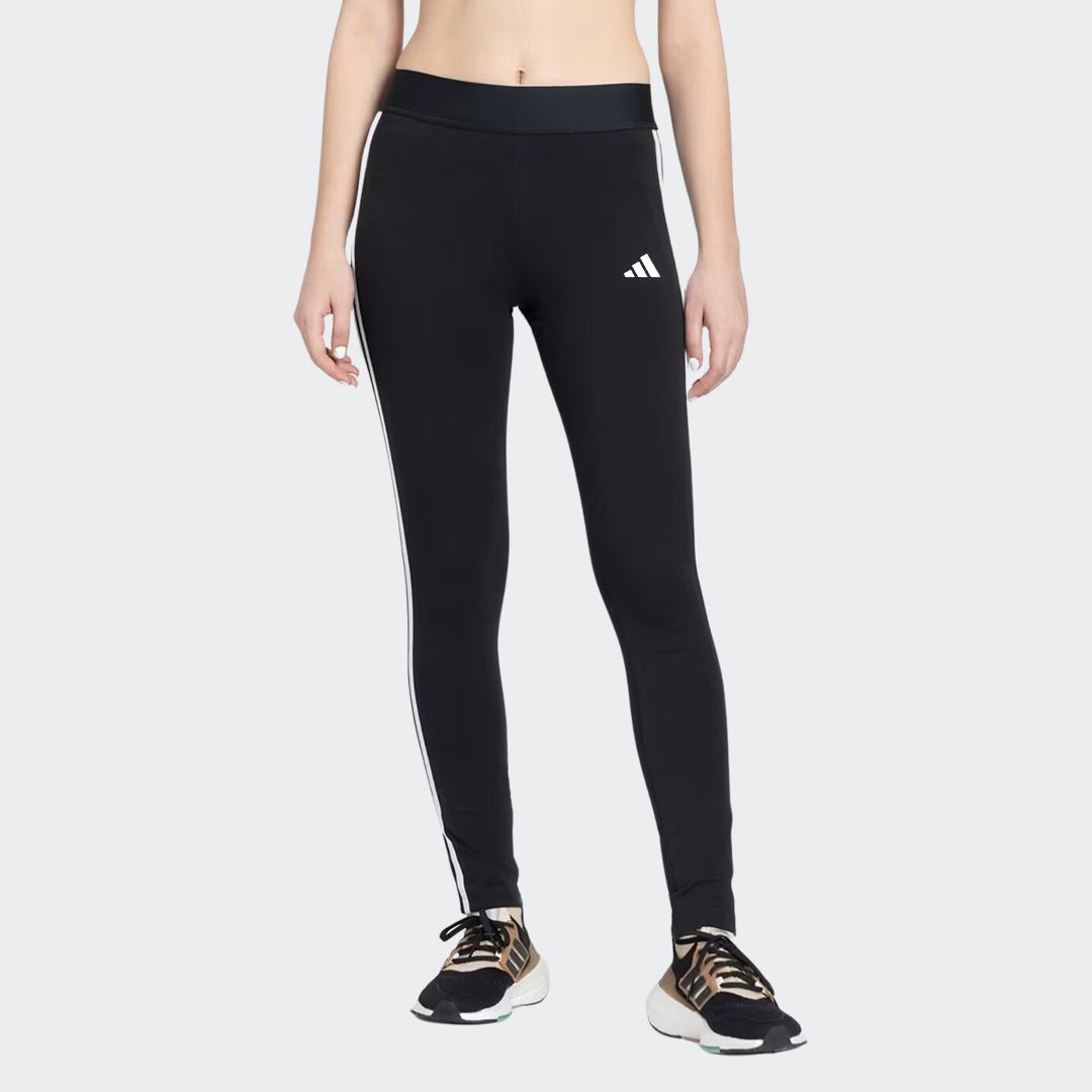 Adidas Women Adult Solid Training Tights Cotton Regular Fit for All Season - Tights - KC0409 - S