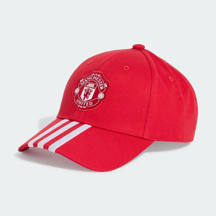 Adidas x Manchester United Unisex Printed MUFC BB Free Size Football Cap for All Season