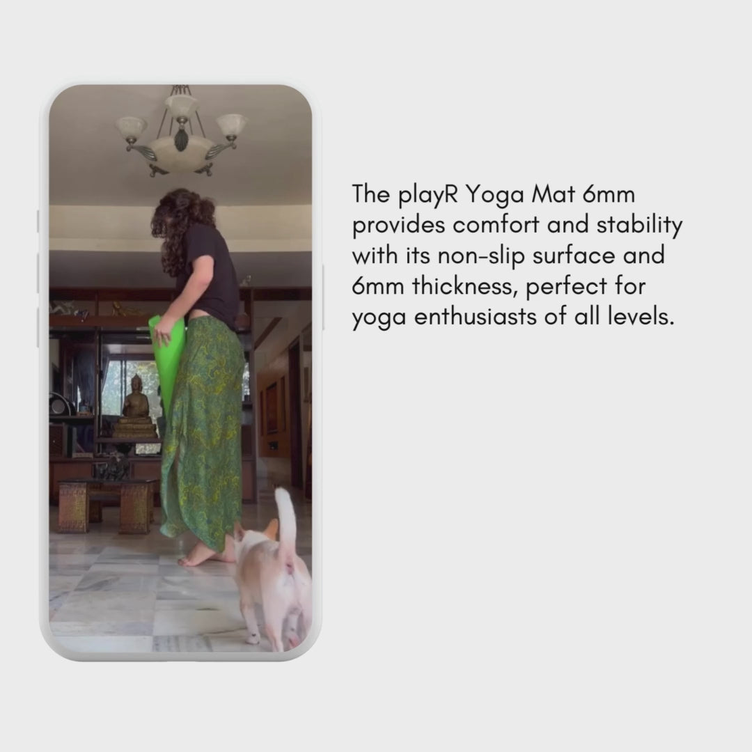 playR Yoga Mat 6 Mm