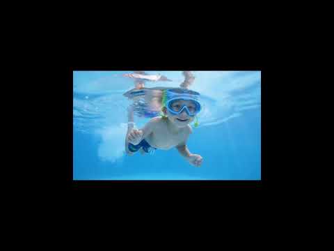 Kids Swimming Silicone PolyCarbonate Goggles Mask Essentials UV Protection Anti Fog — Pink Blue
